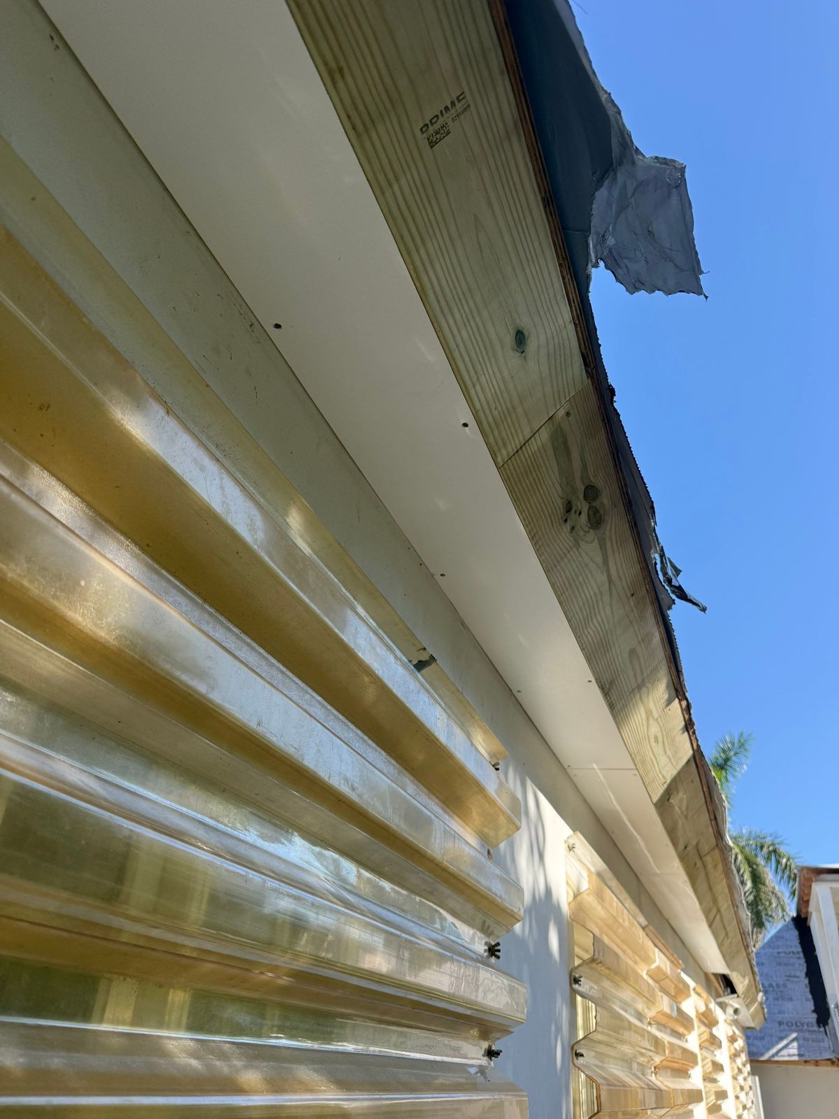 New fascia & soffit